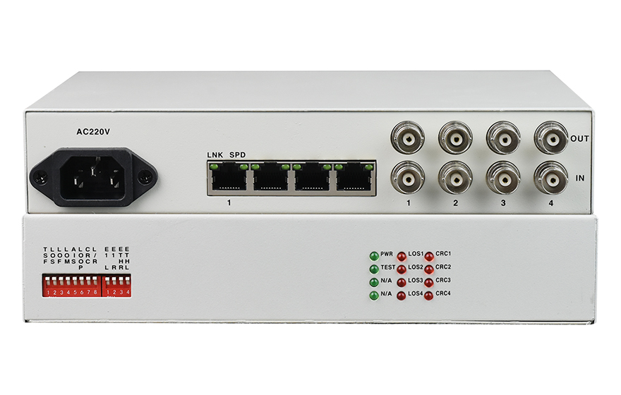 91AV看片入口科技-4E1-1ETH协议转换器