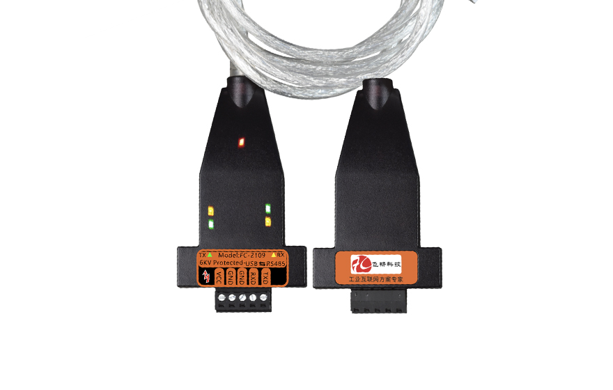 91AV看片入口科技-工业级 6KV防雷型 USB转1路TTL转换器