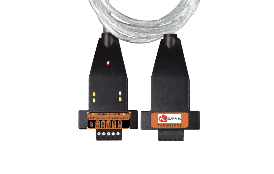 91AV看片入口科技-工业级6KV 防雷型 usb转1路高速rs48