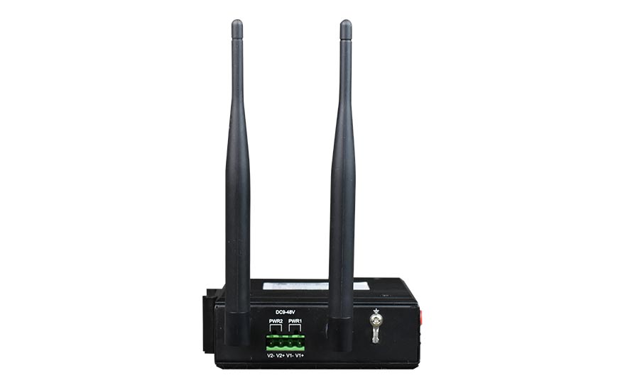 91AV看片入口科技-光纤-wifi备份型-4百兆电口+1路百兆光口 工业轨式 九一免费看片软件