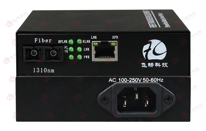 91AV看片入口科技-B系列 1路千兆光纤收发器(内置电源)