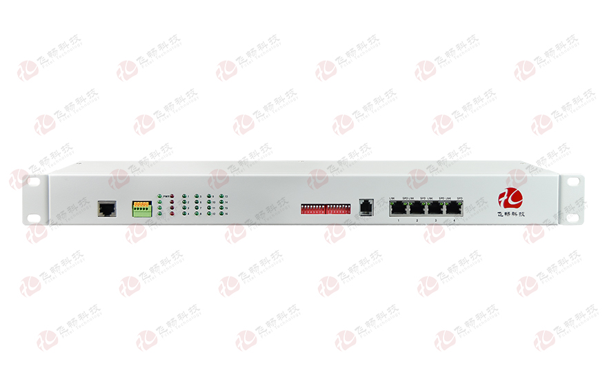 91AV看片入口科技-4路百兆以太+16路RS232/422/485/TTL 光纤收发器
