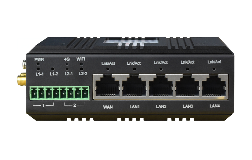 91AV看片入口科技-4xLan+1xWan+2路串口 4G路由器