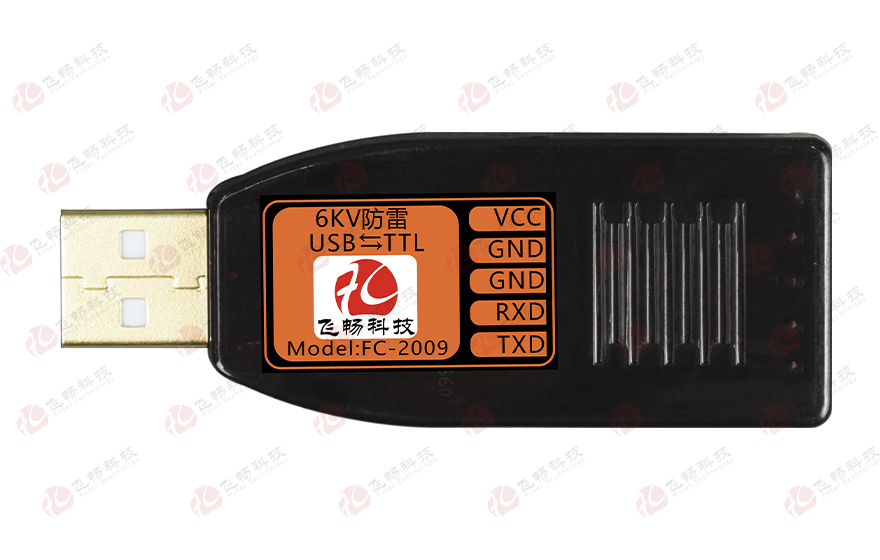 91AV看片入口科技-工业级 6KV防雷型 USB转1路TTL转换器