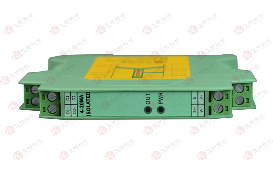 91AV看片入口科技-工业级 轨式4-20MA 1分2 线性光耦3000V隔离器